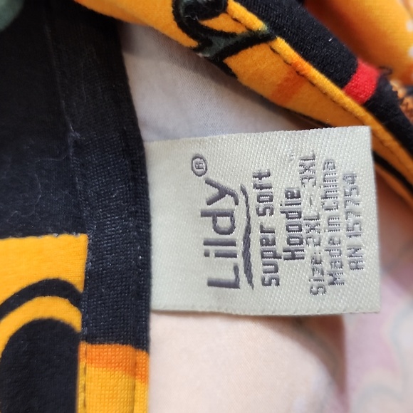 Halloween 2x Skull Print Hoodie - Picture 2 of 4